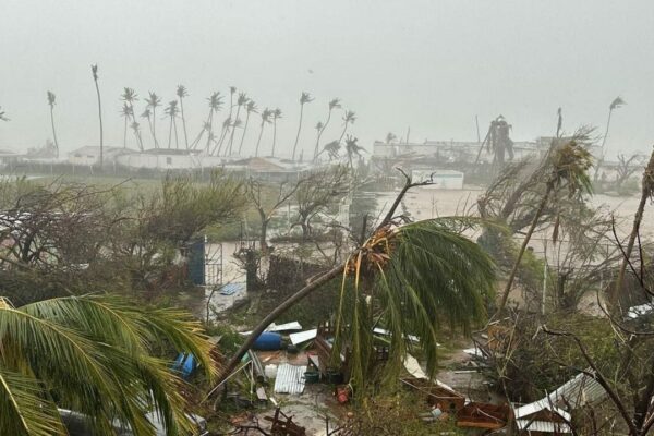 Hurricane Beryl Destruction