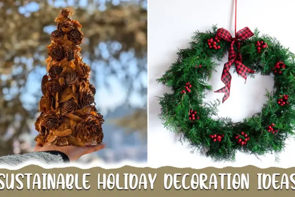 sustainable holiday decoration ideas